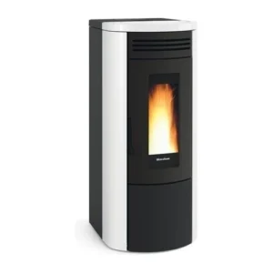 Extraflame nordica LUISELLA 5.0 Stufa a pellet ad aria calda ventilata 5,1 kW, 146 m³, grigio grafite
