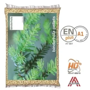 Pellet Binderholz ENplus A1 – 100% Abete rosso