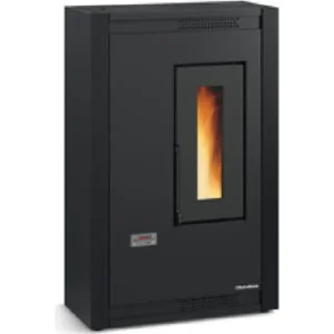 Stufa a Pellet Slim 5.1KW Luisella 5.0 Nera
