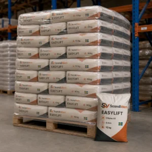 Pellet ScandiWarm EasyLift ENplus A1 6 mm - pallet 960 kg (96 x 10 kg)