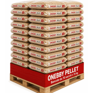 Pellet 70 Sacchi da 15 kg – Abete, Pino e Faggio – 100% Legno Vergine Italiano